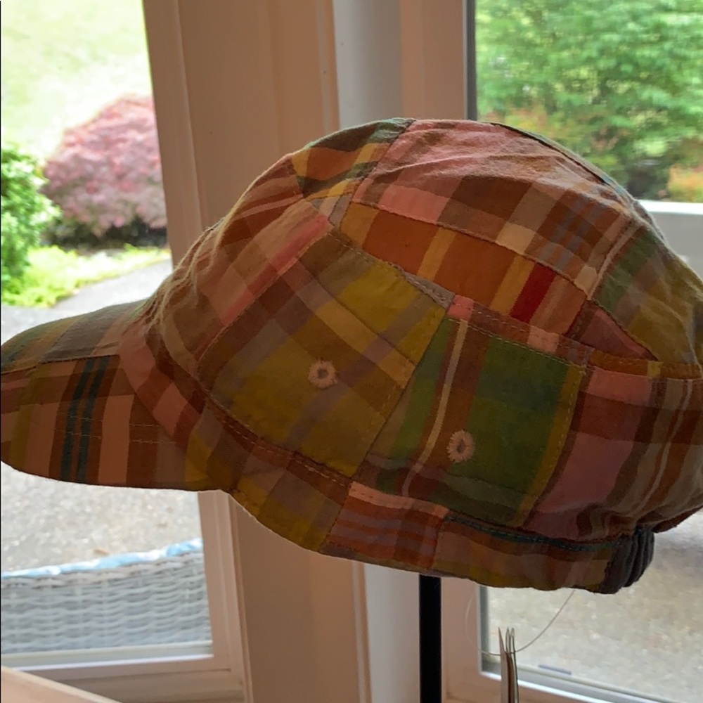 🌸Madris Plaid Cap - soft & lightweight- Boutique